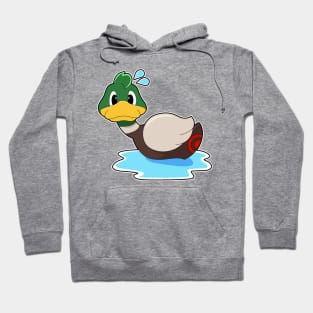 Duck Swimming Hoodie